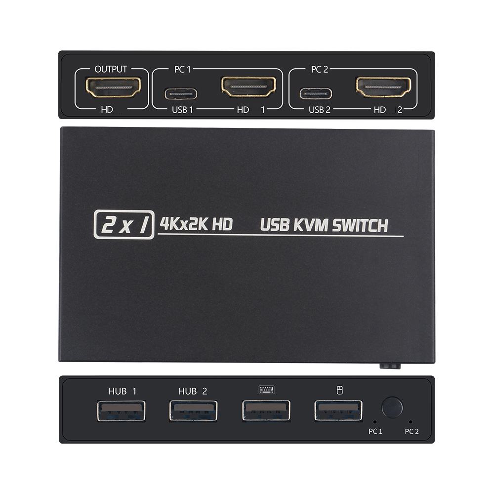 Hdmi Matrix Switch - HDMI 호환 KVM 스위치 박스 2