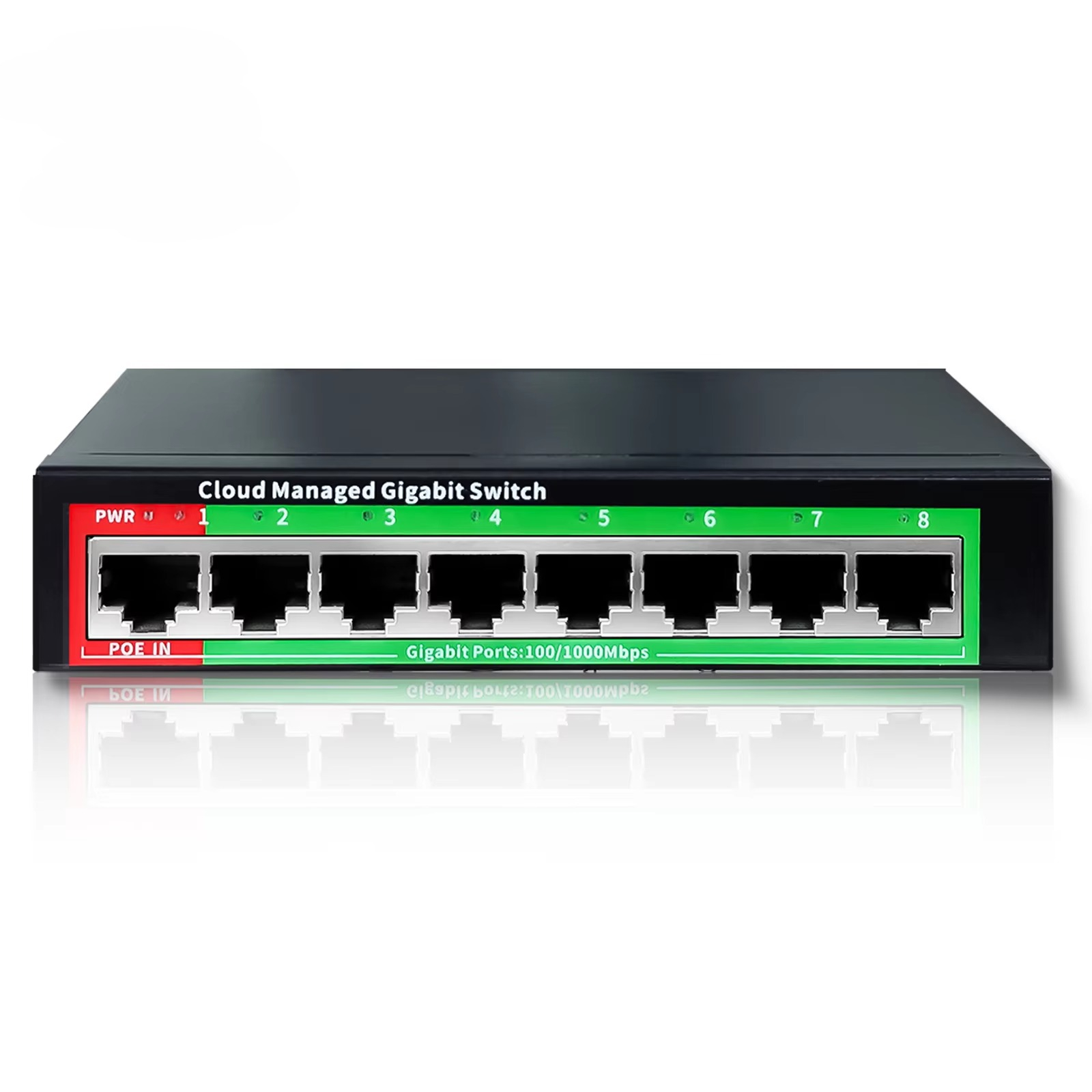Ethernet Switch 8 Port - OEM/ODM 관리형 8포트 풀 기가비트 이더넷