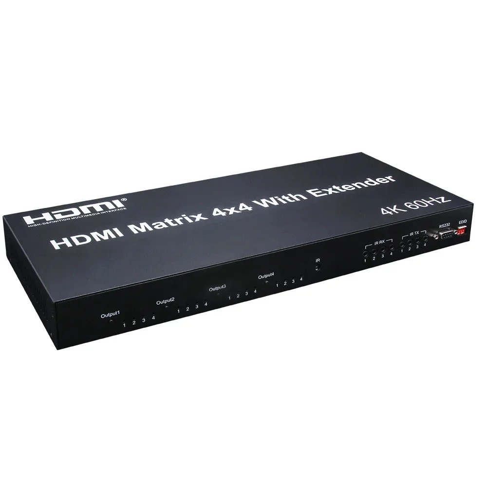 Ethernet Switch 8 Port - 4K 60Hz 4X4 매트릭스 HDMI2.0 4x4