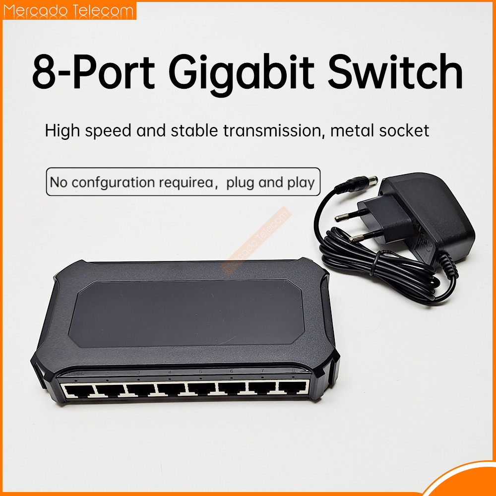 Ethernet Switch 8 Port - 8포트 기가비트 스위치 이더넷 스위치 네트워크