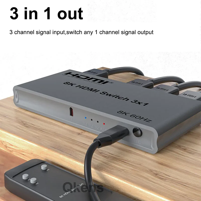 8K 60Hz 3x1 자동 스위치 사이클 디스플레이 H - Hdmi Matrix Switch 리뷰 및 가격
