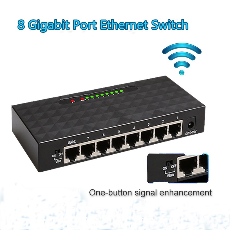 8 포트 기가비트 데이터 스위치 1000M 네트워크 허 - Ethernet Switch 8 Port 리뷰 및 가격