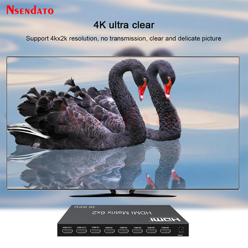 6x2 HDMI 매트릭스 스위치 4K 60Hz HDMI - Hdmi Matrix Switch 리뷰 및 가격