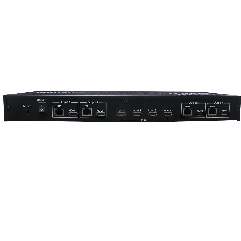 4K 60Hz 4X4 매트릭스 HDMI2.0 4x4 H - Ethernet Switch 8 Port 리뷰 및 가격