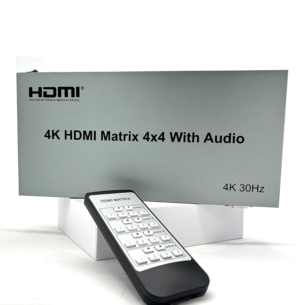 4K 60Hz 4x4 HDMI 매트릭스 (R/L 3.5 - Hdmi Matrix Switch 리뷰 및 가격