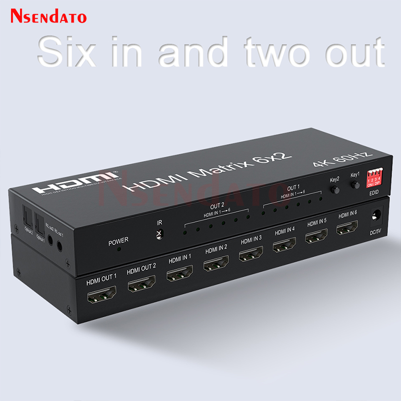 HDMI 매트릭스 스위치 6x2 4K 60Hz 매트릭스 - Hdmi Matrix Switch 리뷰 및 가격