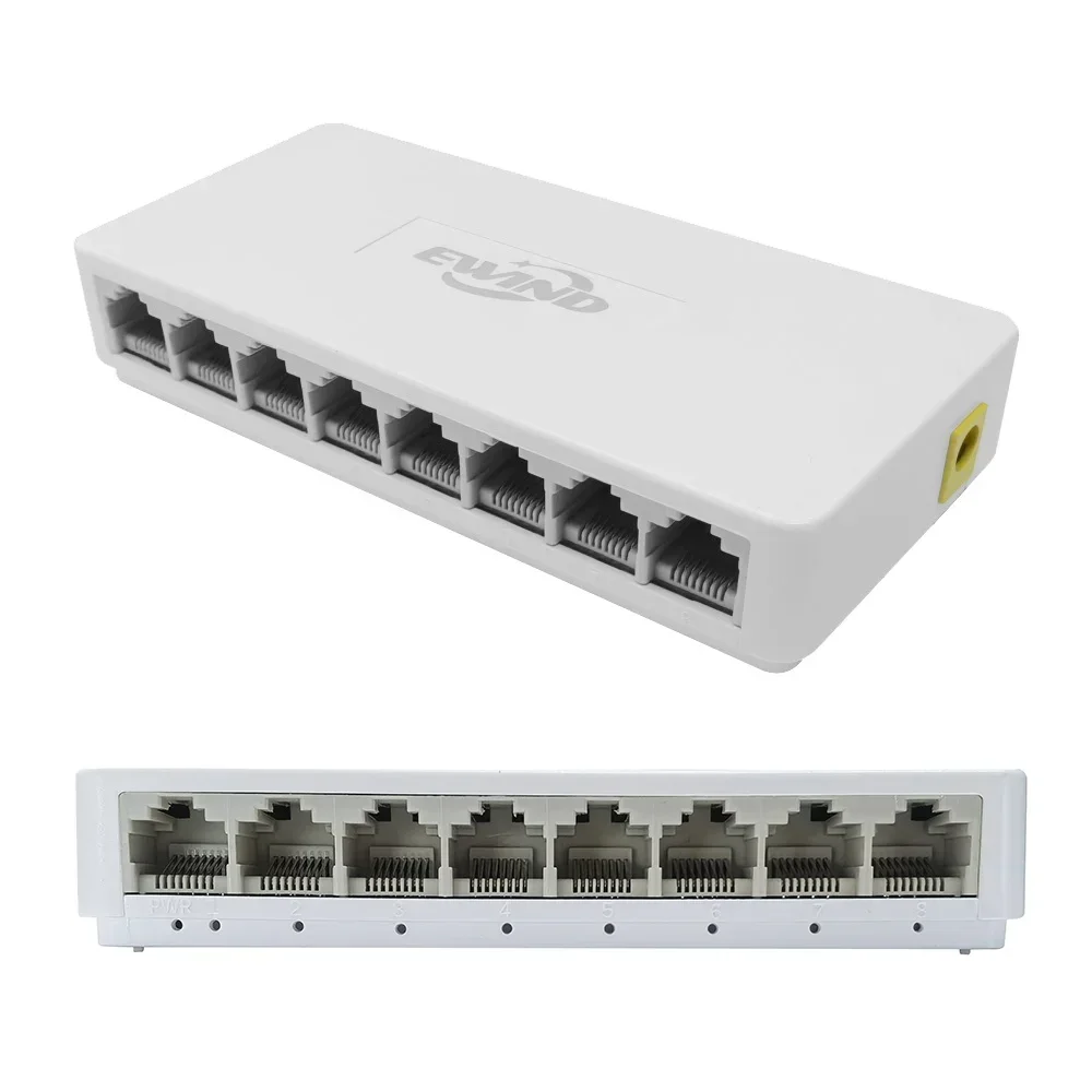 새로운 10/100/1000Mbps 이더넷 스위치 8  - Ethernet Switch 8 Port 리뷰 및 가격