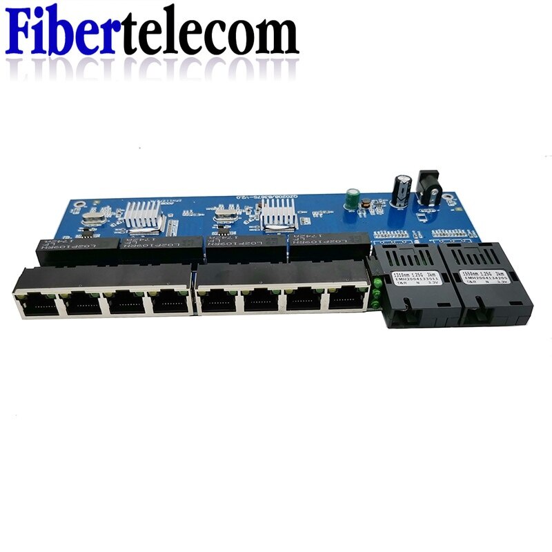 역방향 PoE 스위치 8 RJ45 2 SC 광섬유 기가 - Ethernet Switch 8 Port 리뷰 및 가격
